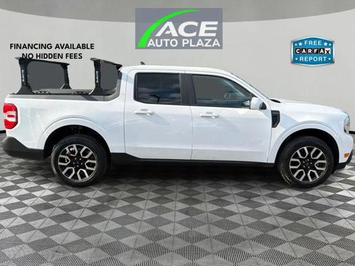 White 2022 Ford Maverick Lariat