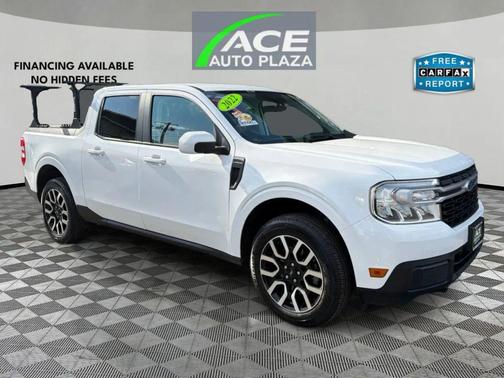 White 2022 Ford Maverick Lariat