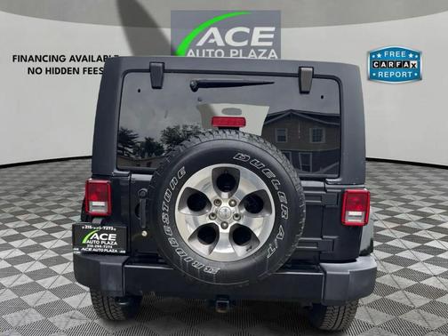 Black 2017 Jeep Wrangler Unlimited Sahara