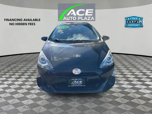 Black 2016 Toyota Prius c Two