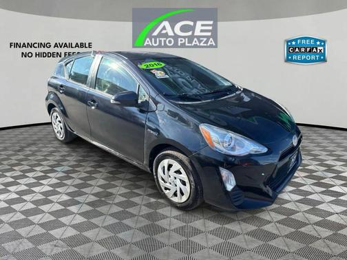 Black 2016 Toyota Prius c Two
