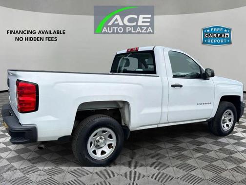 White 2014 Chevrolet Silverado 1500 Work Truck 1WT