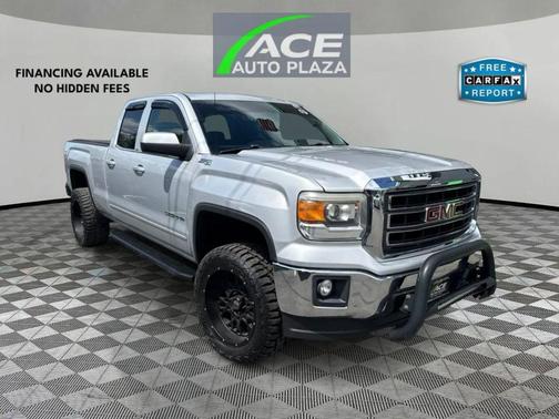 Silver 2014 GMC Sierra 1500 SLE Truck