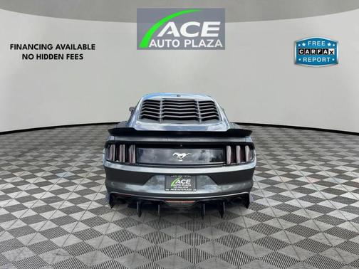 Gray 2015 Ford Mustang EcoBoost Premium