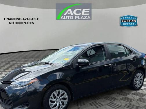 Black 2018 Toyota Corolla LE
