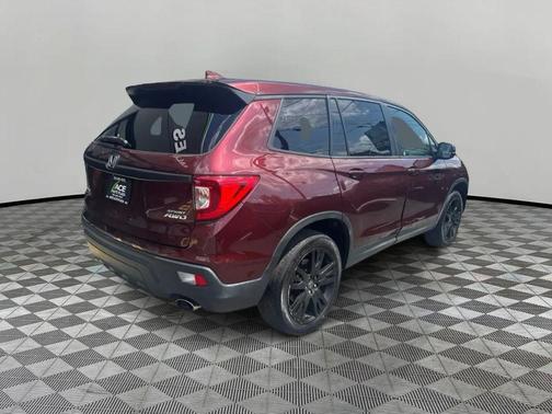Red 2019 Honda Passport Sport