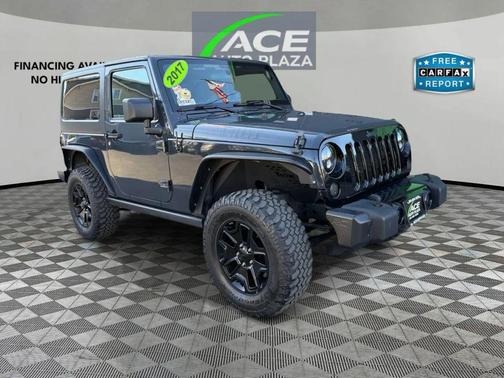 Gray 2017 Jeep Wrangler Sport