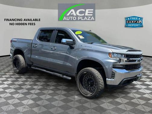 Gray 2021 Chevrolet Silverado 1500 LT