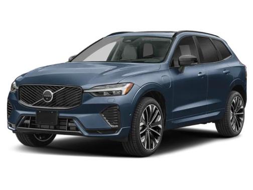 Denim Blue Metallic 2026 Volvo XC60 Plug-In Hybrid Plus, T8 AWD Electric/Gasoline, Dark