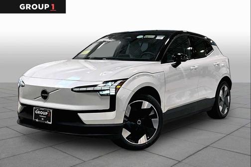 Crystal White Metallic 2025 Volvo EX30 Ultra Twin Motor Performance, Fully electric