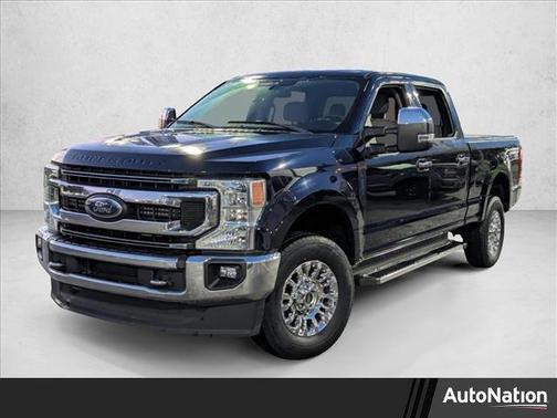Antimatter Blue Metallic 2022 Ford F-250 XLT