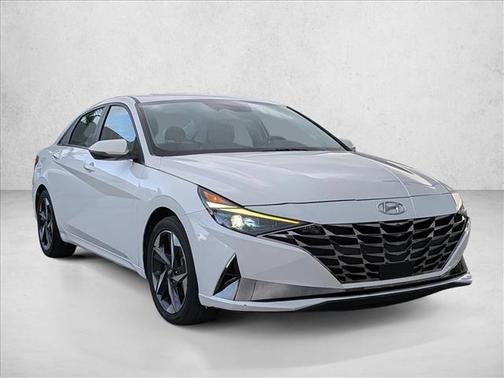 Serenity White Pearl 2023 Hyundai ELANTRA Limited