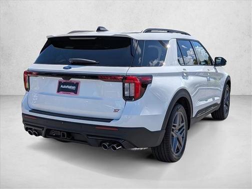 Star White Metallic Tri-Coat 2026 Ford Explorer ST