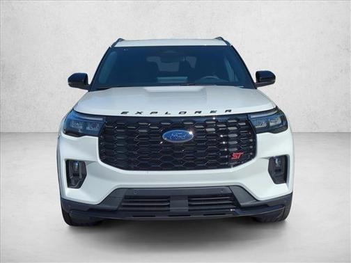 Star White Metallic Tri-Coat 2026 Ford Explorer ST