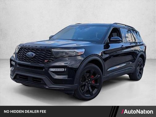 Agate Black Metallic 2023 Ford Explorer ST