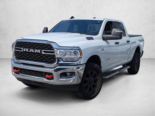 Bright White Clearcoat 2024 RAM 2500 Big Horn Crew Cab 4x4 6'4' Box