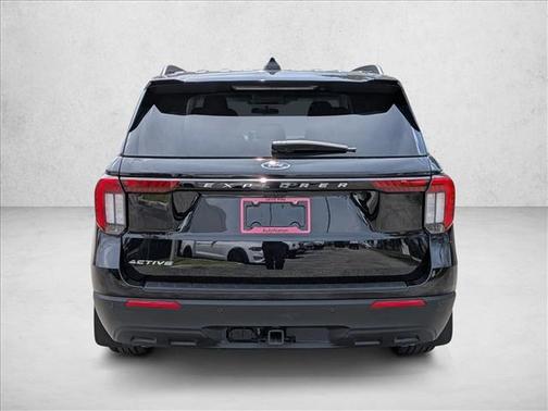 Agate Black Metallic 2025 Ford Explorer Active