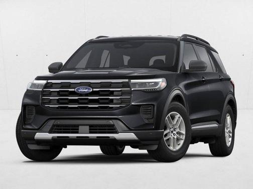 Agate Black Metallic 2025 Ford Explorer Active