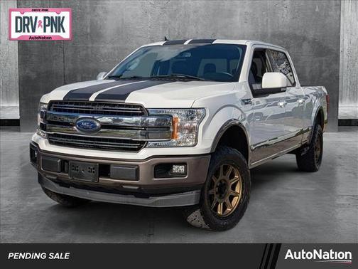 Star White Metallic Tri-Coat 2020 Ford F-150 Lariat
