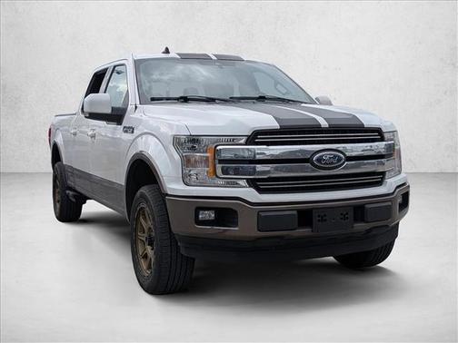 Star White Metallic Tri-Coat 2020 Ford F-150 Lariat
