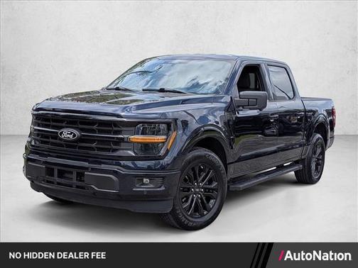 Antimatter Blue Metallic 2024 Ford F-150 XLT