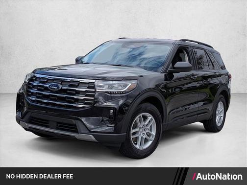 Agate Black Metallic 2026 Ford Explorer Active
