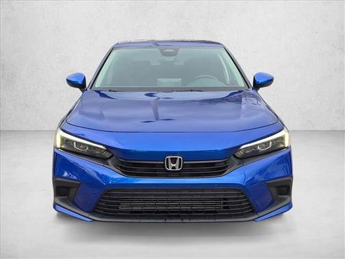 Aegean Blue Metallic 2024 Honda Civic EX