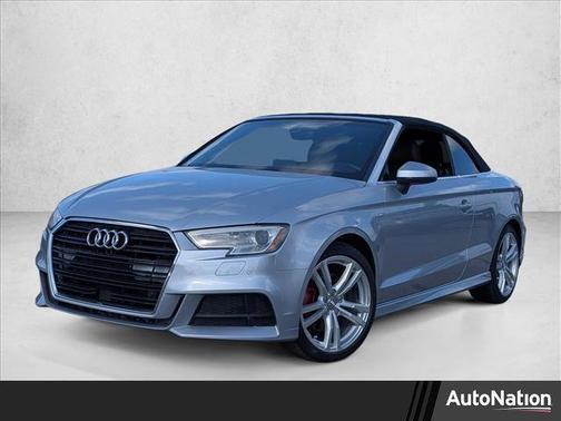 Florett Silver Metallic/Black Roof 2018 Audi A3 2.0T Premium