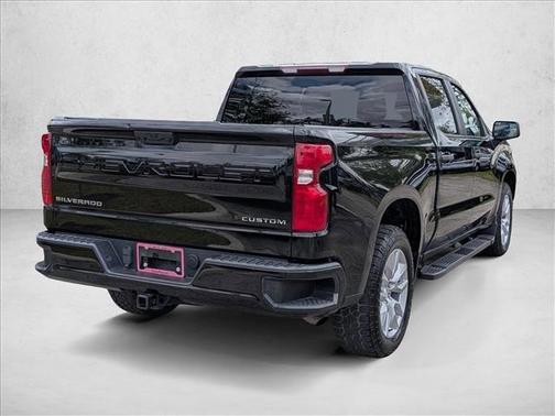 Black 2022 Chevrolet Silverado 1500 Custom