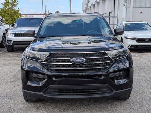 Agate Black Metallic 2023 Ford Explorer XLT