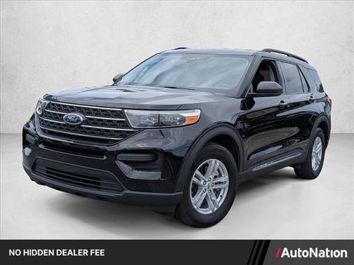 Agate Black Metallic 2023 Ford Explorer XLT