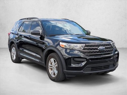 Agate Black Metallic 2023 Ford Explorer XLT