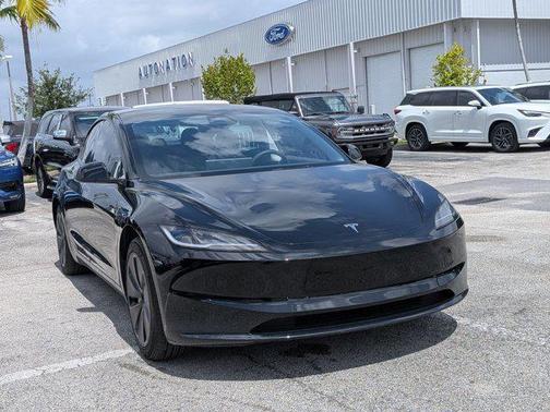 Solid Black 2024 Tesla Model 3 Standard Range