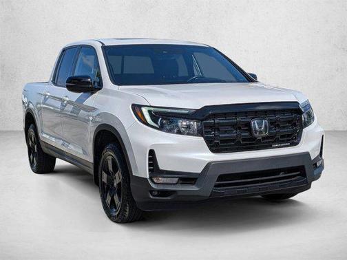 Platinum White Pearl 2024 Honda Ridgeline Black