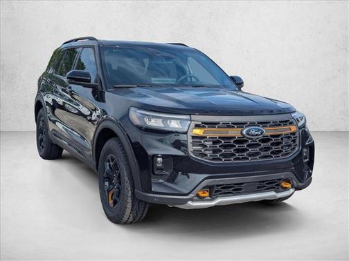 Agate Black Metallic 2026 Ford Explorer Tremor