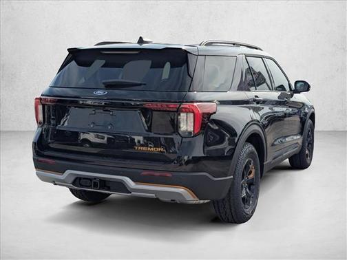 Agate Black Metallic 2026 Ford Explorer Tremor