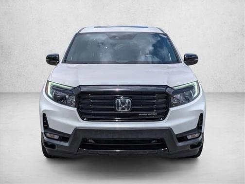 Platinum White Pearl 2023 Honda Ridgeline Black