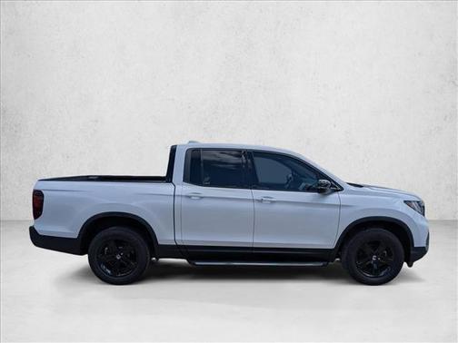 Platinum White Pearl 2023 Honda Ridgeline Black