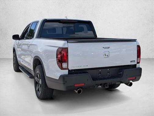 Platinum White Pearl 2023 Honda Ridgeline Black