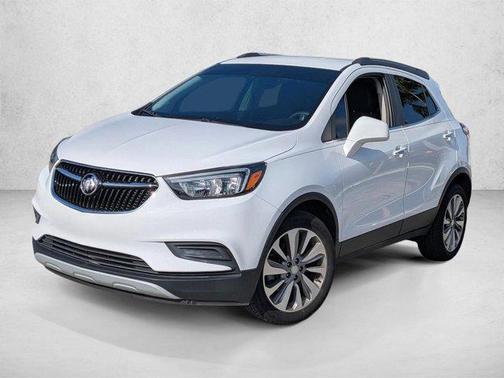 Summit White 2020 Buick Encore Preferred