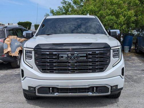 White Frost Tricoat 2025 GMC Sierra 1500 Denali Ultimate