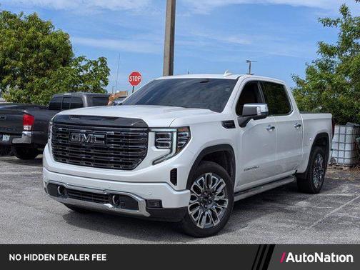 White Frost Tricoat 2025 GMC Sierra 1500 Denali Ultimate