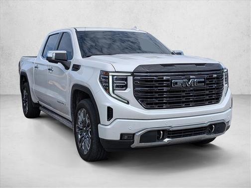 White Frost Tricoat 2025 GMC Sierra 1500 Denali Ultimate