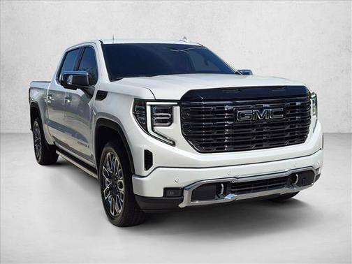 White Frost Tricoat 2025 GMC Sierra 1500 Denali Ultimate
