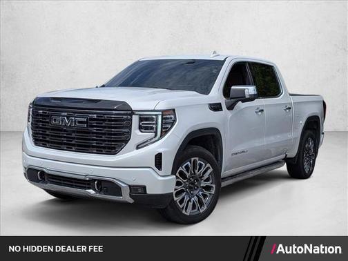 White Frost Tricoat 2025 GMC Sierra 1500 Denali Ultimate