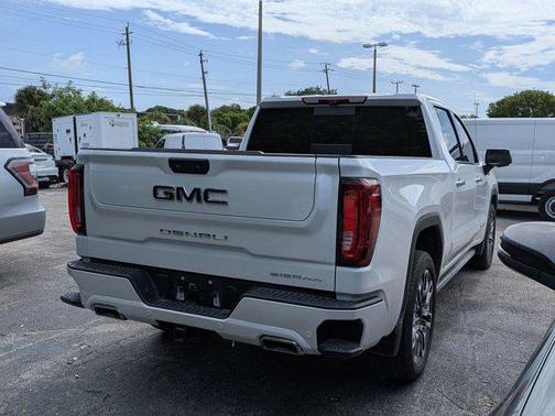 White Frost Tricoat 2025 GMC Sierra 1500 Denali Ultimate