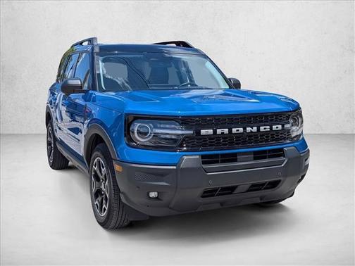 Velocity Blue Metallic 2025 Ford Bronco Sport Outer Banks