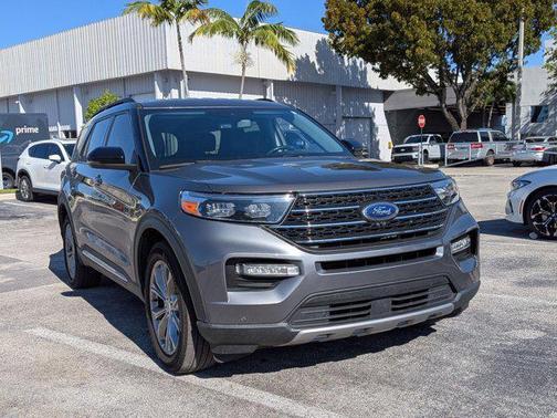 Carbonized Gray Metallic 2024 Ford Explorer XLT