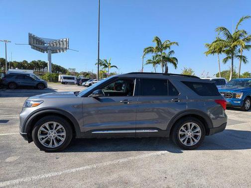 Carbonized Gray Metallic 2024 Ford Explorer XLT