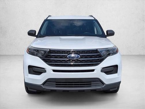 Oxford White 2021 Ford Explorer XLT